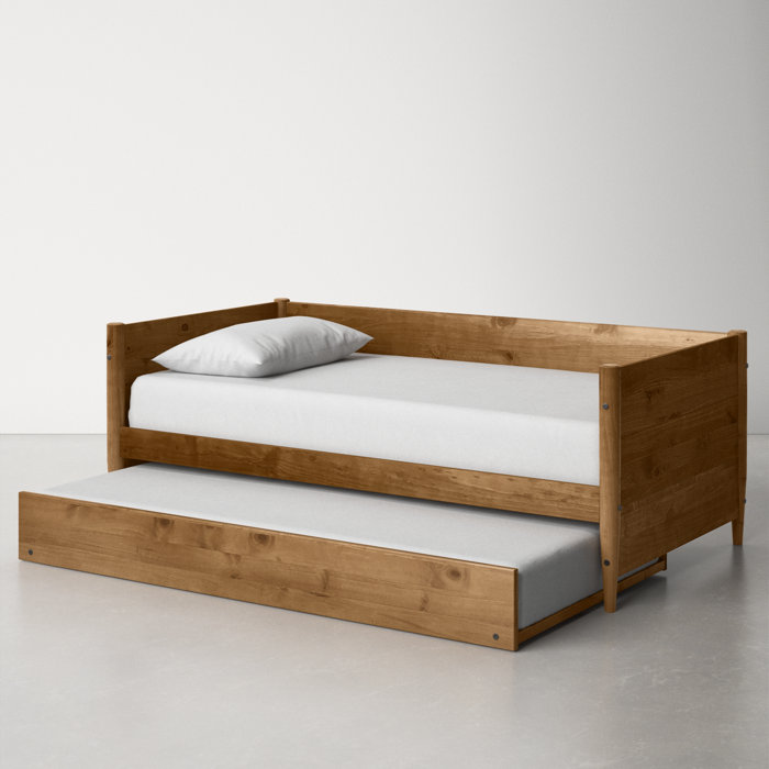 AllModern Grady Solid Wood Daybed with Trundle & Reviews Wayfair